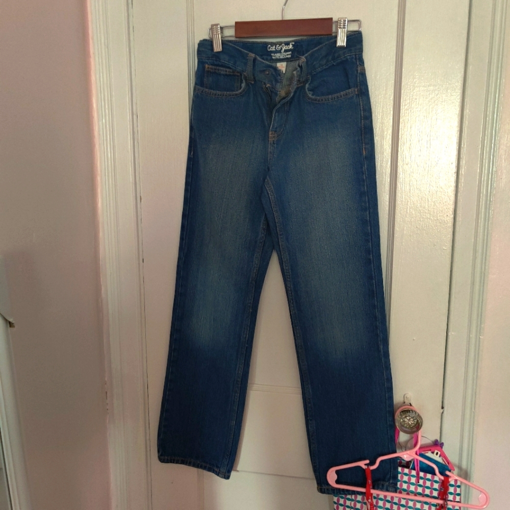 Boys, straight leg jeans, sz 12
